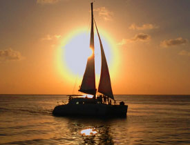 Barbados catamran sunset cruise